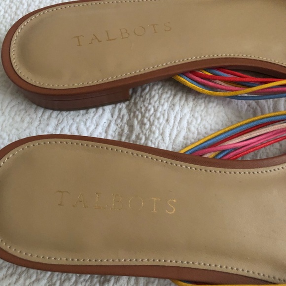 Talbots Skinny Strap Sandals Size 9.5 - Picture 4 of 7